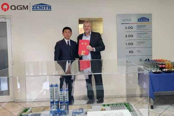CCPA Mühendisler ve Teknisyenler için İlk Yurtdışı Eğitim Üssü, Almanya'daki Zenith Maschinenfabrik Gmbh'de piyasaya sürüldü